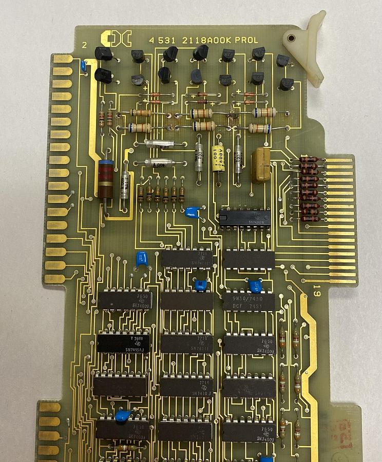 Used CINCINNATI MILACRON,4-531-2118A/00K,PC BOARD PROL ASSEMBLY REFURBISHED
