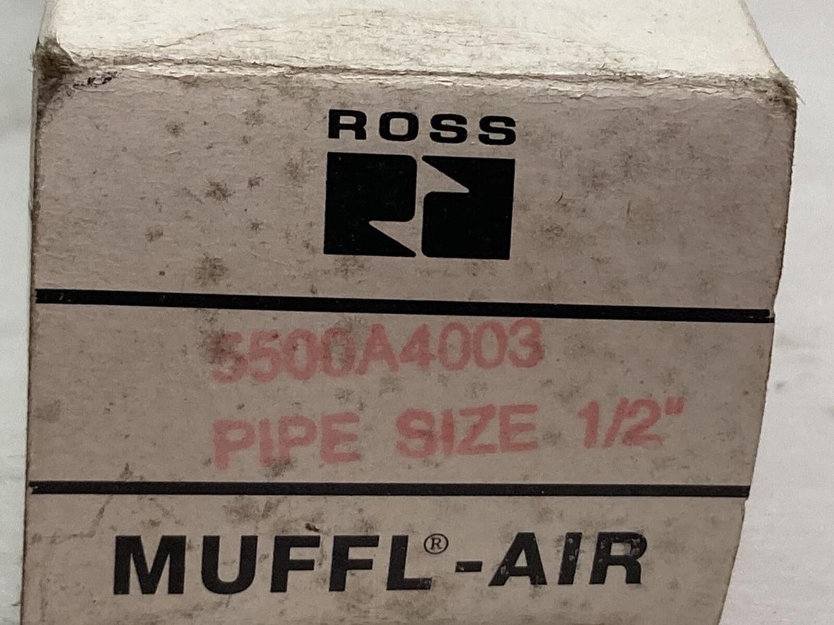 Ross,5500A4003,Pneumatic Silencer Size 1/2 Inch