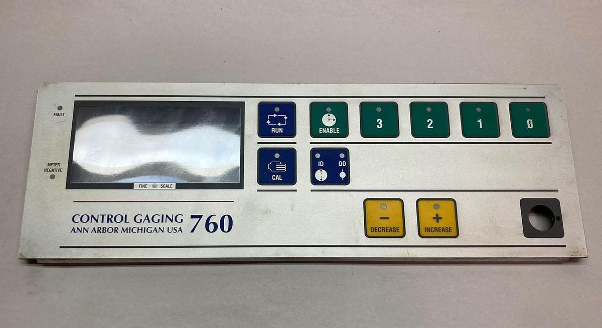 Used Control Gaging,Model 760,Monitor Panel