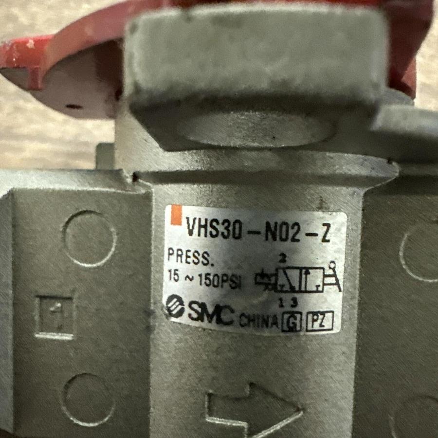 SMC,VHS30-N02-Z,Manual Pressure Relief Valve