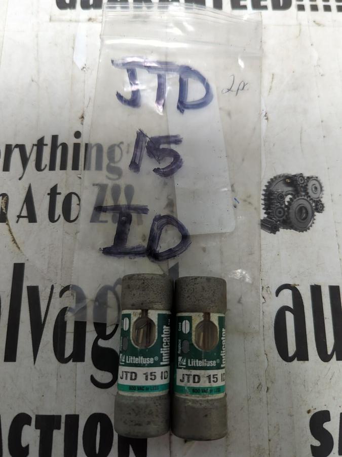 LITTELFUSE,JTD-15 IP,INDICATOR FUSES LOT OF 2 NOS