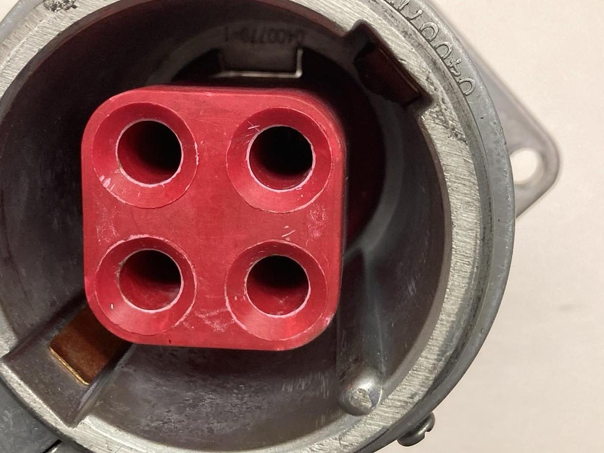Used Cooper/Crouse-Hinds,AR641 Model M3,4-Pole Receptacle 60A