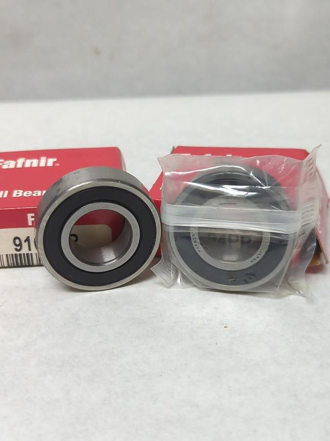 TORRINGTON,9104PP,DEEP GROOVE BALL BEARING RUBBER SEALED LOT OF 2 NOS