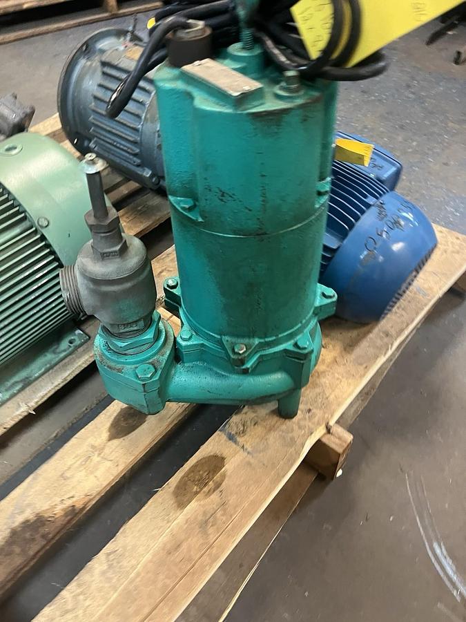 Used FE MYERS,WHR10-21C,SEWAGE PUMP 1HP 1PH 230V 2"