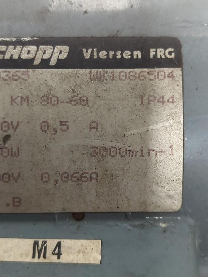 Used GROSCHOPP,3010365,ELECTRIC MOTOR PRE-OWNED