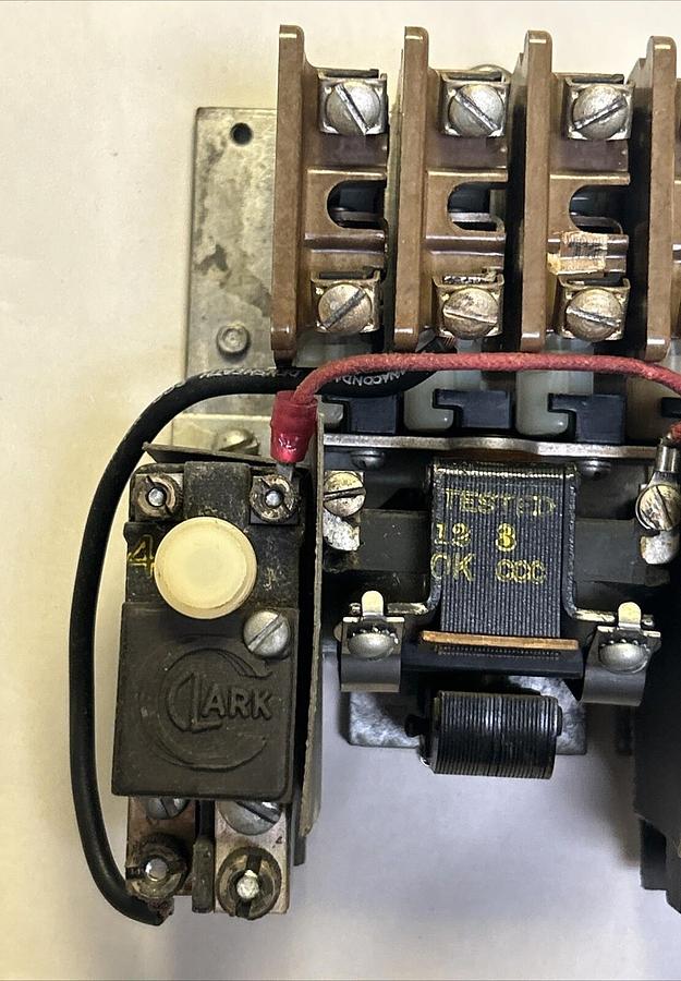 Used CLARK,13U3A,MOTOR STARTER SIZE 00