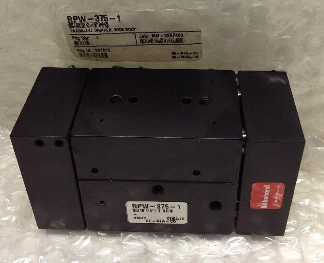 Destaco Robohand,RPW-375-12-Jaw,Heavy Duty Wide Body Parallel Gripper