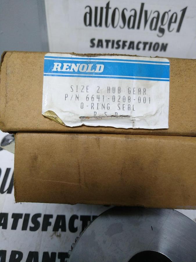 Renold,AJAX-208 6641-0208-001,SIZE 2 HUB GEAR NOS