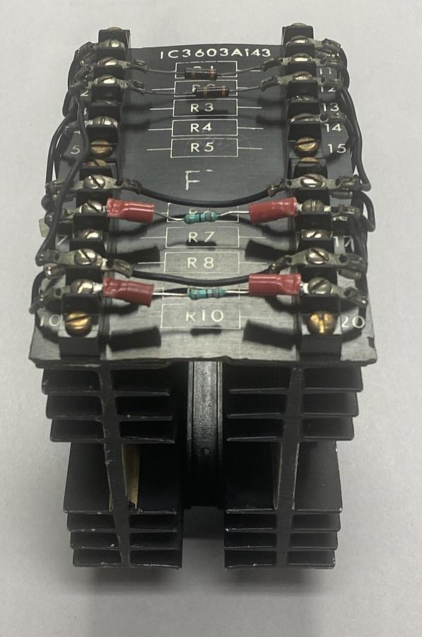 Used GENERAL ELECTRIC,IC3603A143F,HEAT SINK ASSEMBLY REFURBISHED
