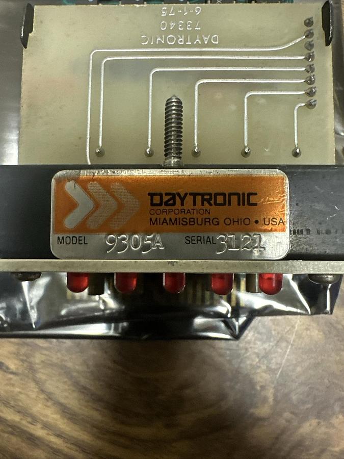 Used Daytronic,9305A,Channel Caller Module