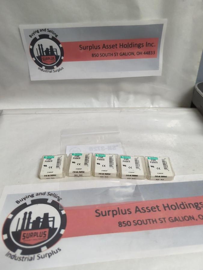 LITTELFUSE,218 4A,FUSE LOT OF 25 PCS NOS