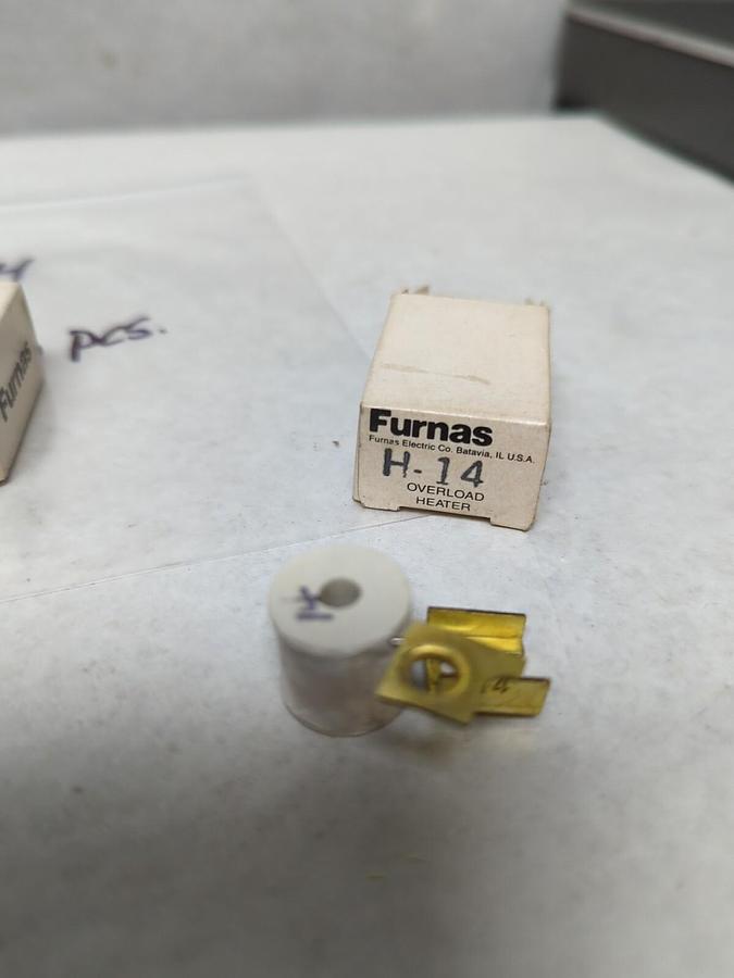 FURNAS,H14,THERMAL OVERLOAD HEATER ELEMENT LOT OF 3 NOS
