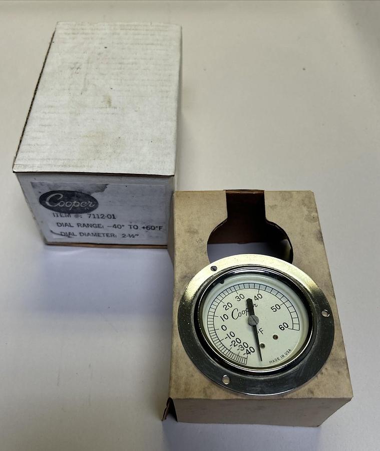 COOPER,7112-01,REMOTE READING THERMOMETER NOS