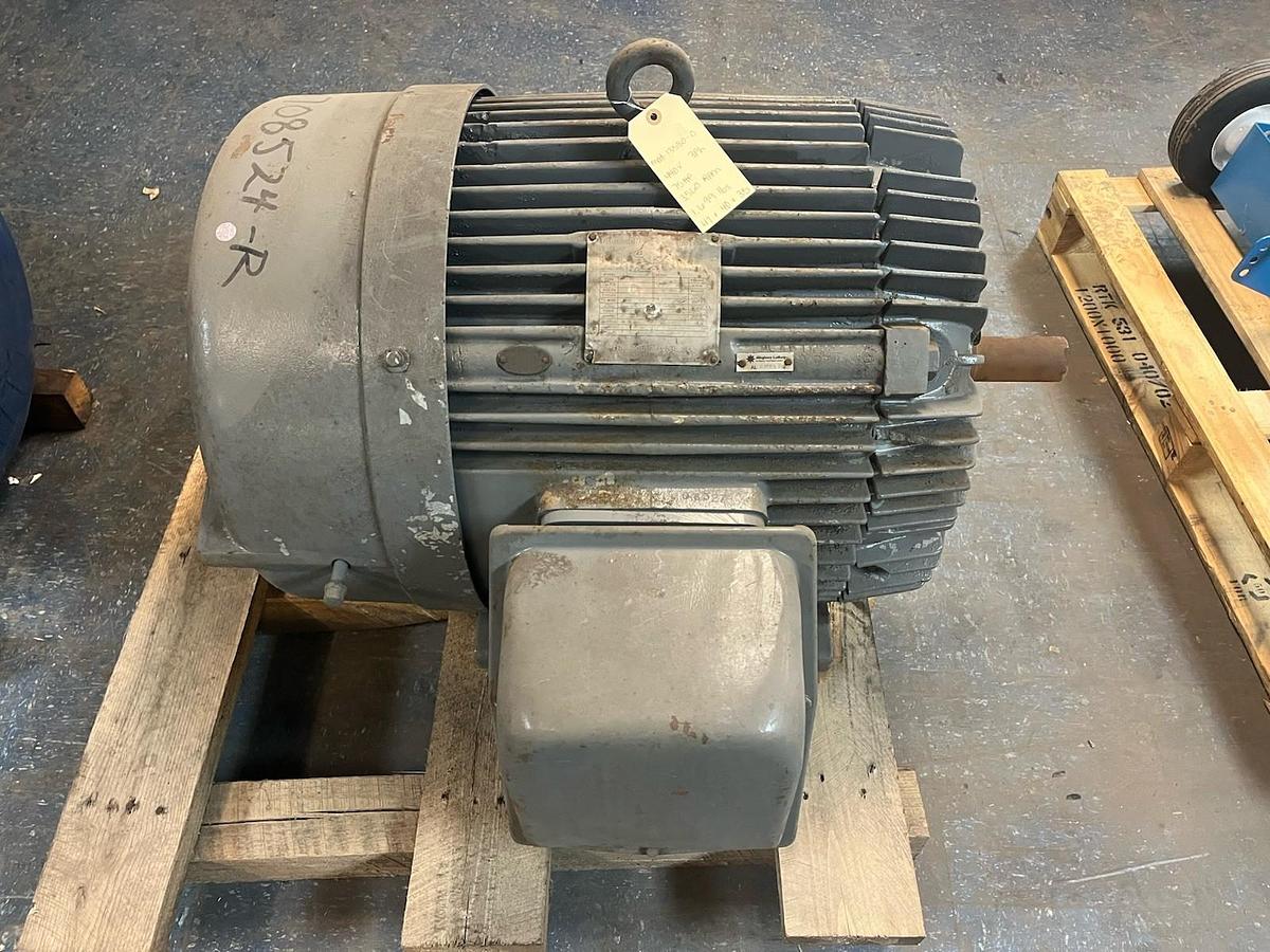 Used LOUIS ALLIS,13580-0,INDUCTION MOTOR CJX 75HP 3560RPM 3PH 444US