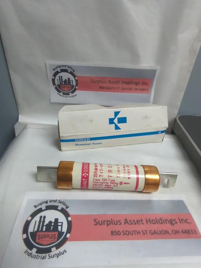 GOULD SHAWMUT,TRS125R,TRI-ONIC 125 AMP FUSE NOS