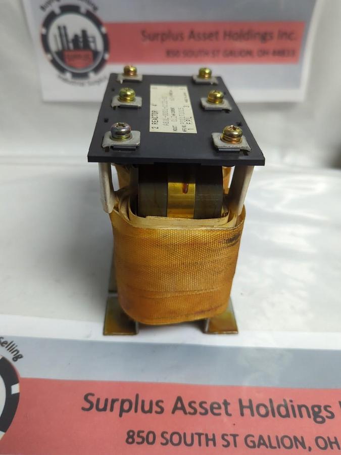 Used FANUC,A81L-0001-0122-02,REACTOR TRANSFOMER 0.2mH CURRENT 60A 3PH PRE-OWNED