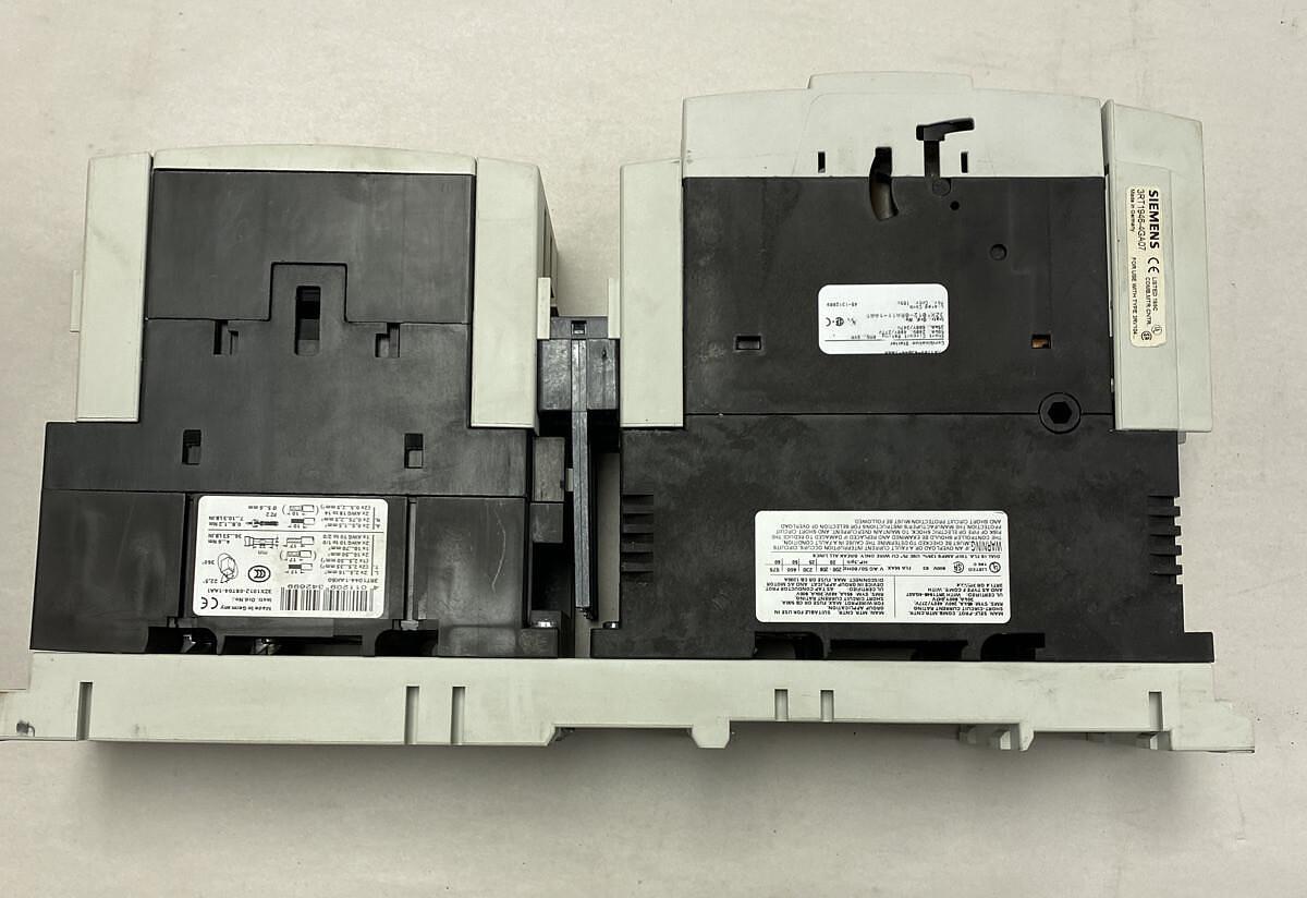 Used Siemens,3RA11454JB441AK6 3ZX1012-0RA11-1AA1, Combination Starter