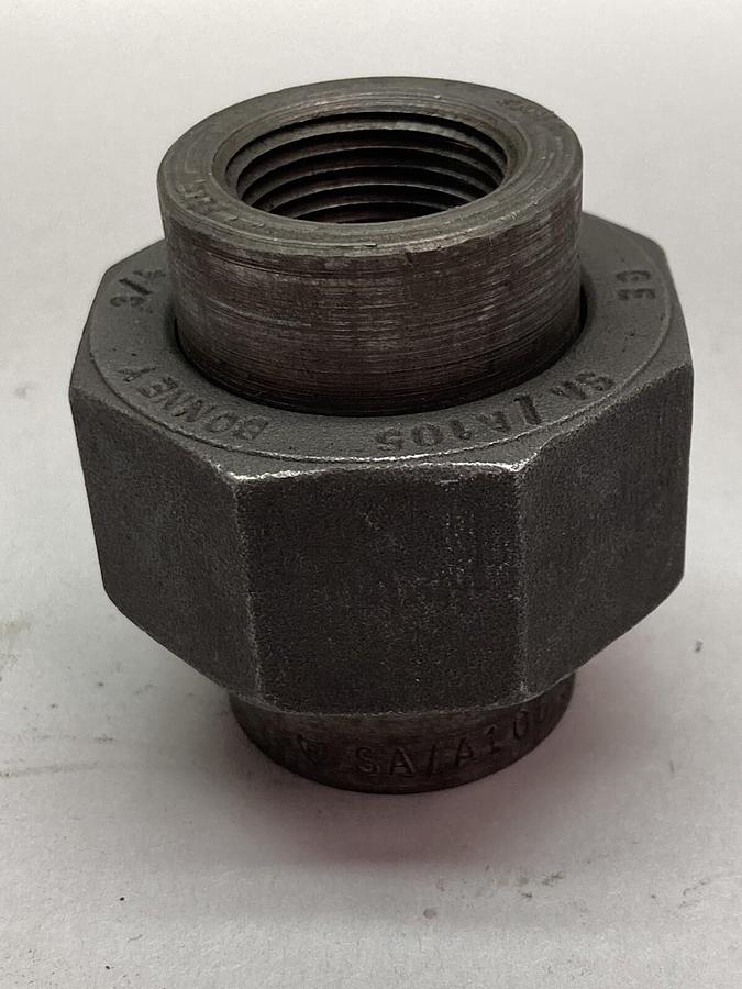 Steel Union,SA/A105 SP-83,Coupler 3/4 Inch