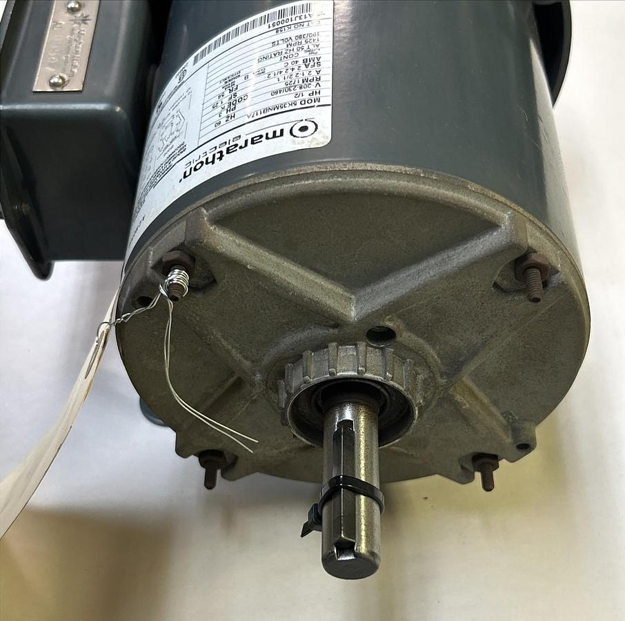 Used GE,5K35MNB117A,AC MOTOR 1/2HP 1725RPM 208-230/460V 3PH 56 FRAME