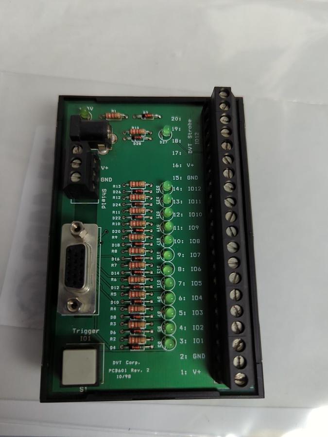 Used DVT CORPORATION,PCB601,CIRCUIT PC BOARD PRE-OWNED