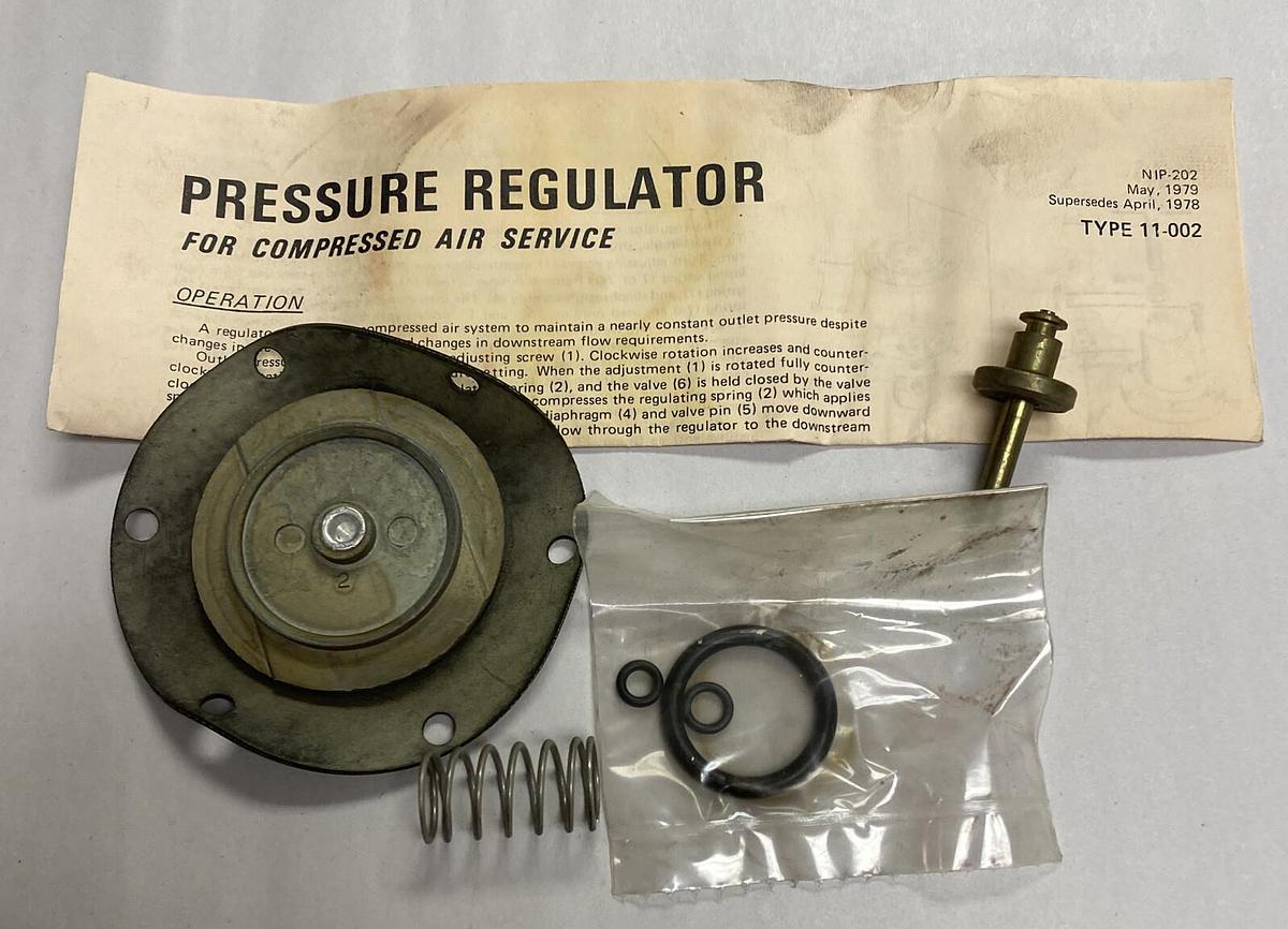 NORGREN,529-01,REGULATORS REPAIR KIT NOS
