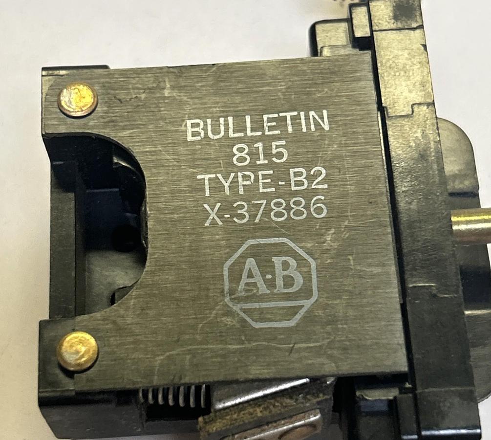 Used ALLEN BRADLEY,X-37886,OVERLOAD RELAY