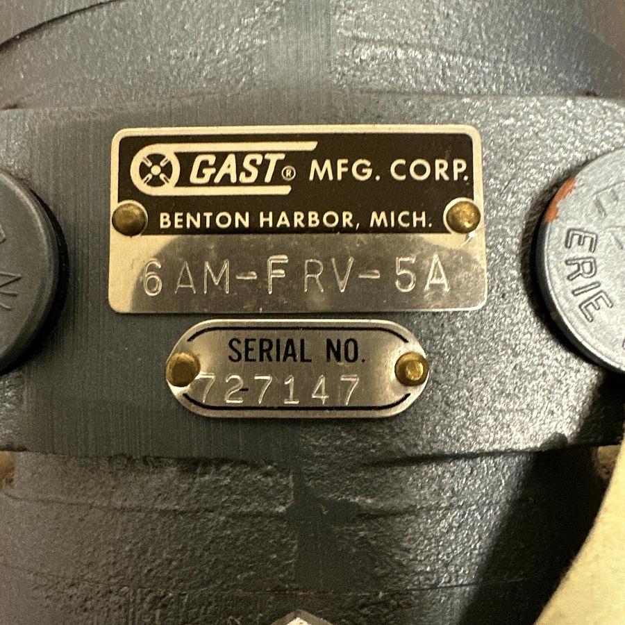 Gast,6AM FRV-5A,Rotary Air Motor