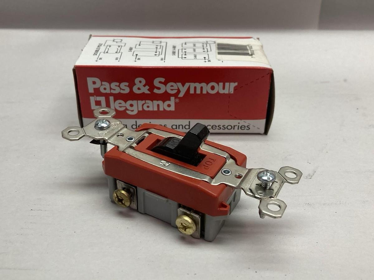 Pass & Seymour,PS20AC1,Single Pole Switch 20A 120/277Vac Rev C