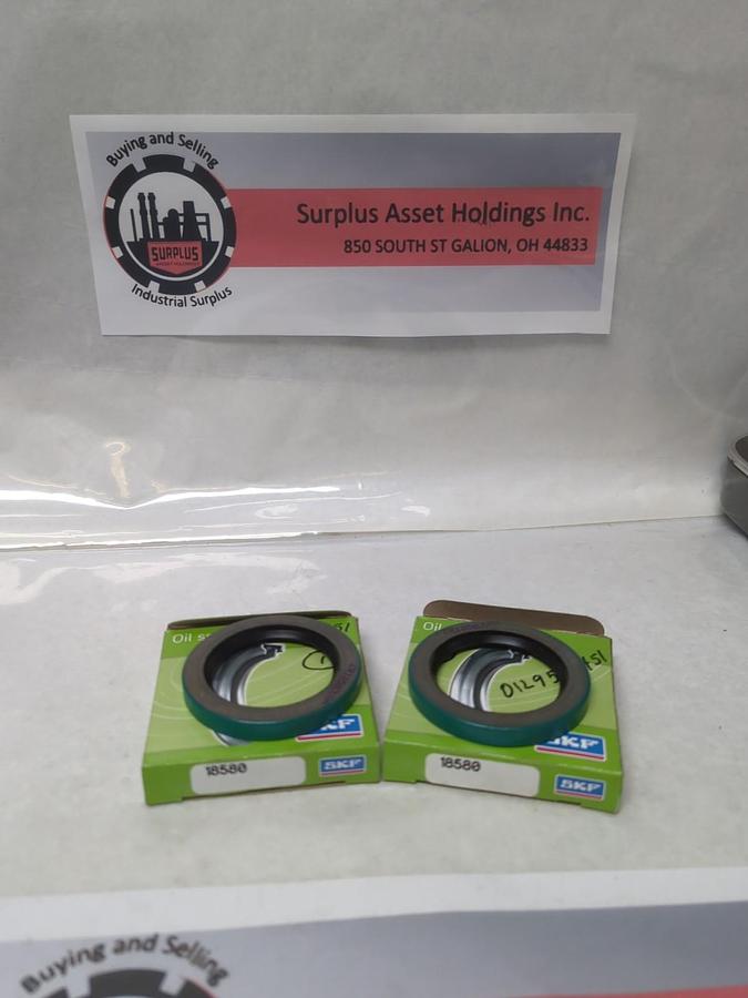 SKF,18580,OIL SEAL LOT OF 2 NOS