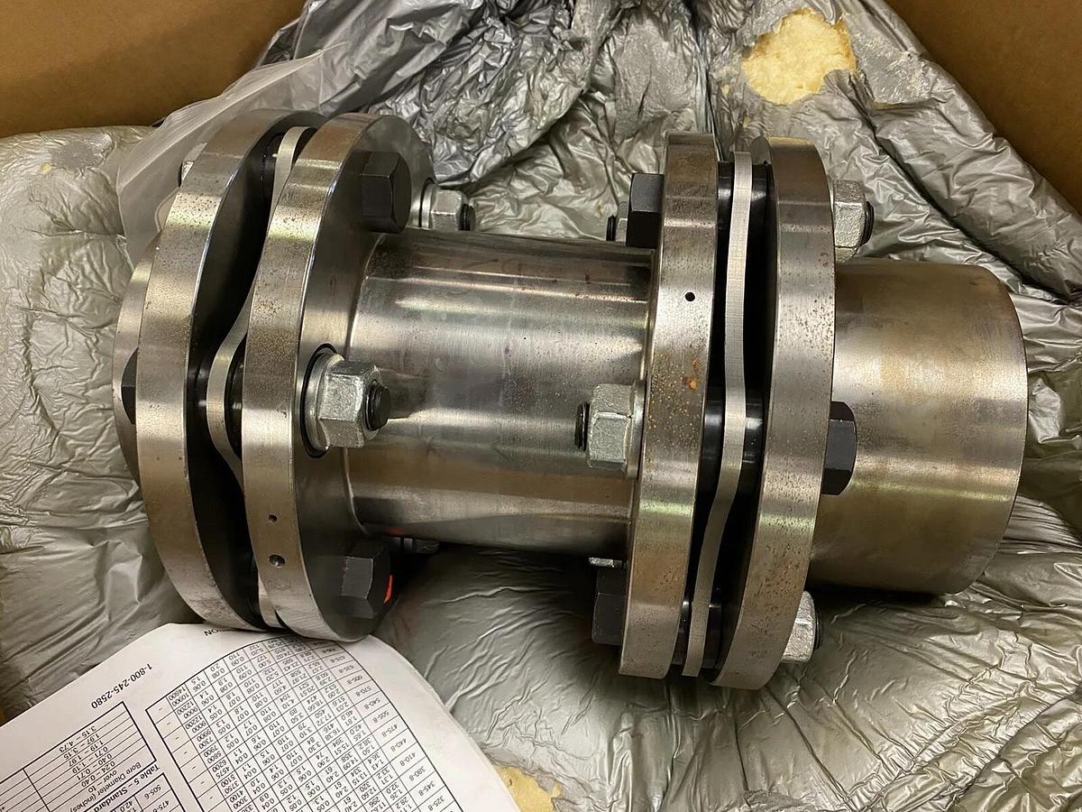 RINGFEDER,XHDR 255-6,RINGFLEX COUPLING WITH TAPERED BORE 2-3/4 TO 2-1/4