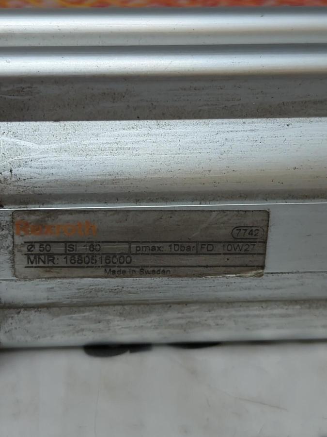 BOSCH REXROTH,1680516000,PNEUMATIC ACTUATOR/CYLINDER 10 BAR NOS