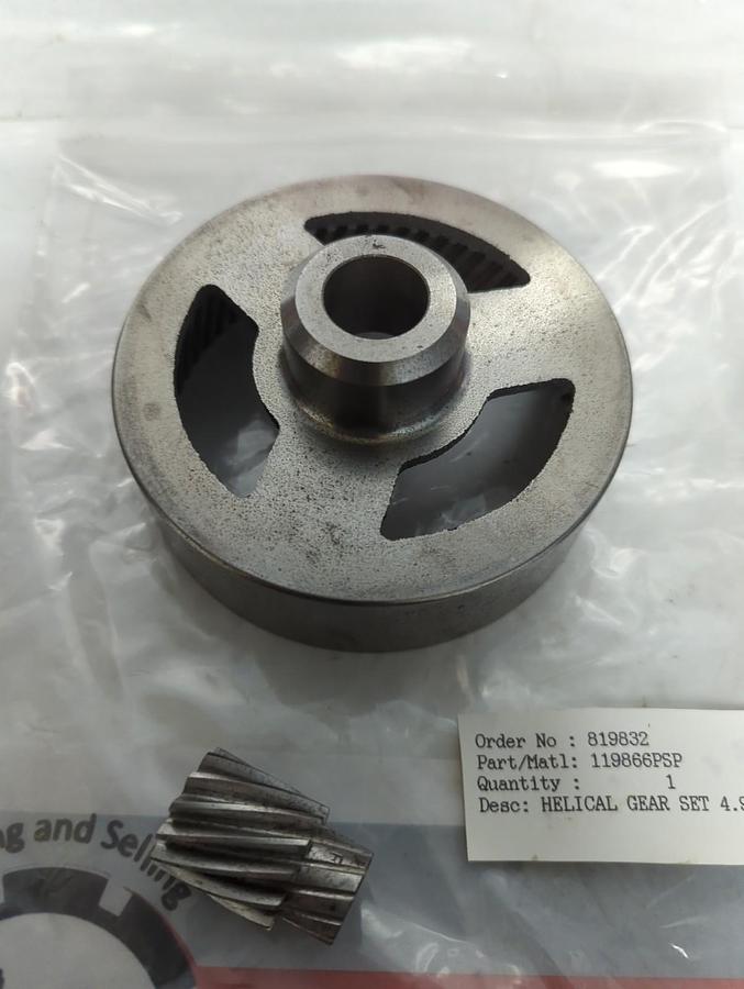 HELICAL,119866PSP,HELICAL GEAR SET 4.908 RATIO NOS