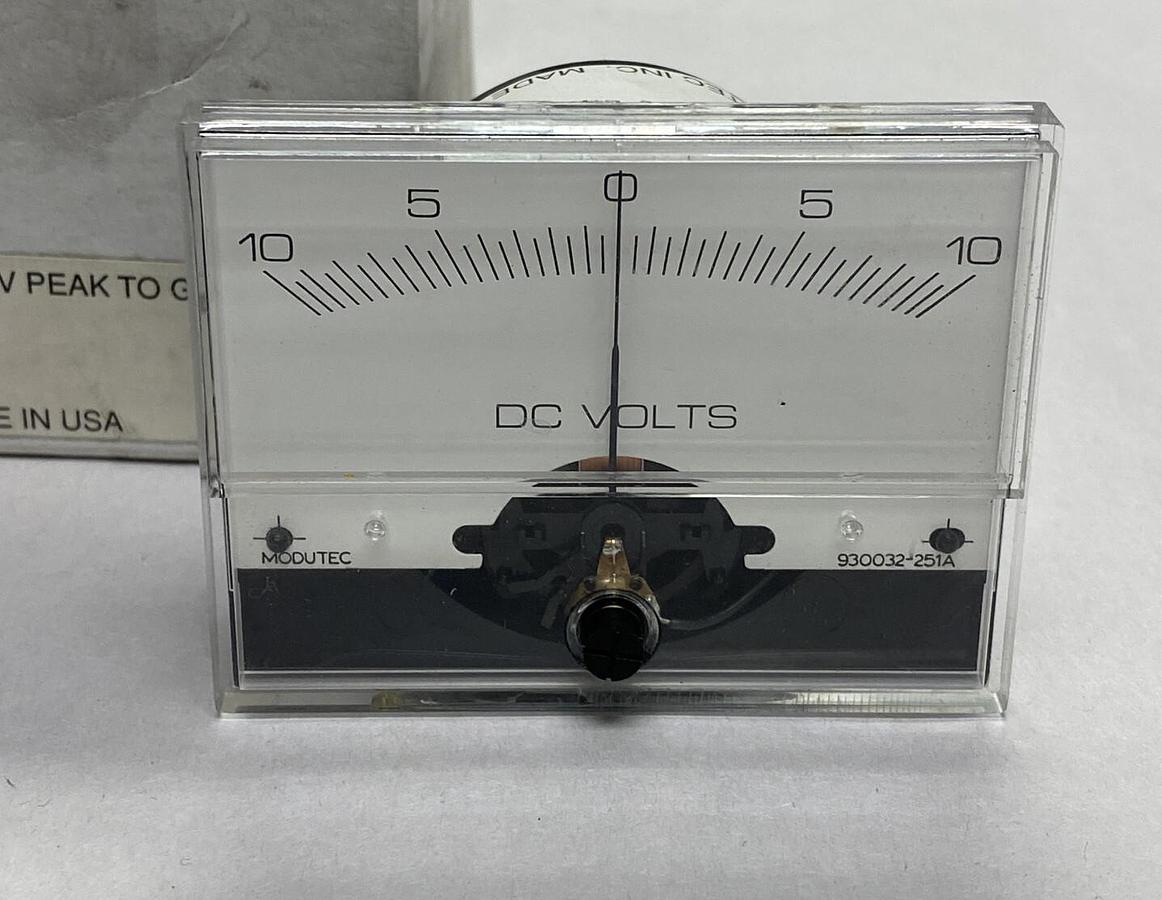 Modutec,2W1-DVV-10U10-U,Panel Meter 10-10 NOS