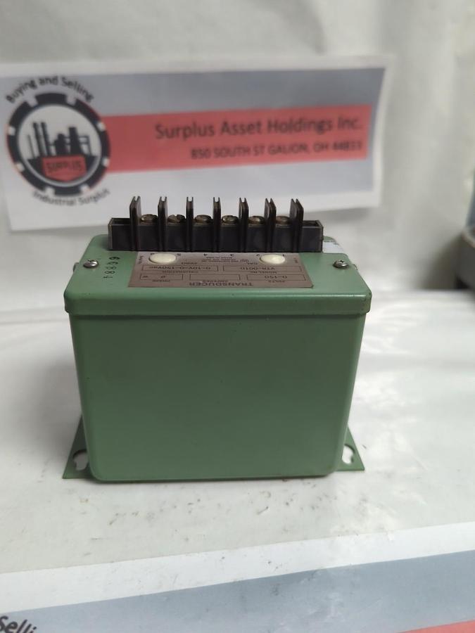 Used OHIO SEMITRONICS,VTR-001D,VOLTAGE TRANSDUCER 0-150W PRE-OWNED