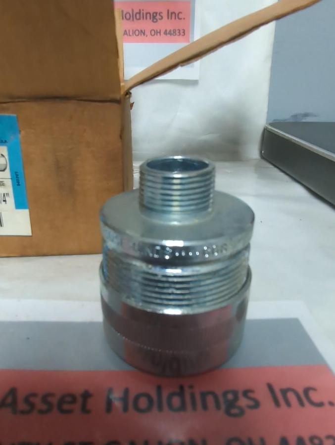 CROUSE HINDS,CGB298,STRAIGHT BODY MALE THREAD CORD & CABLE FITTING 3/4 IN 5 PC
