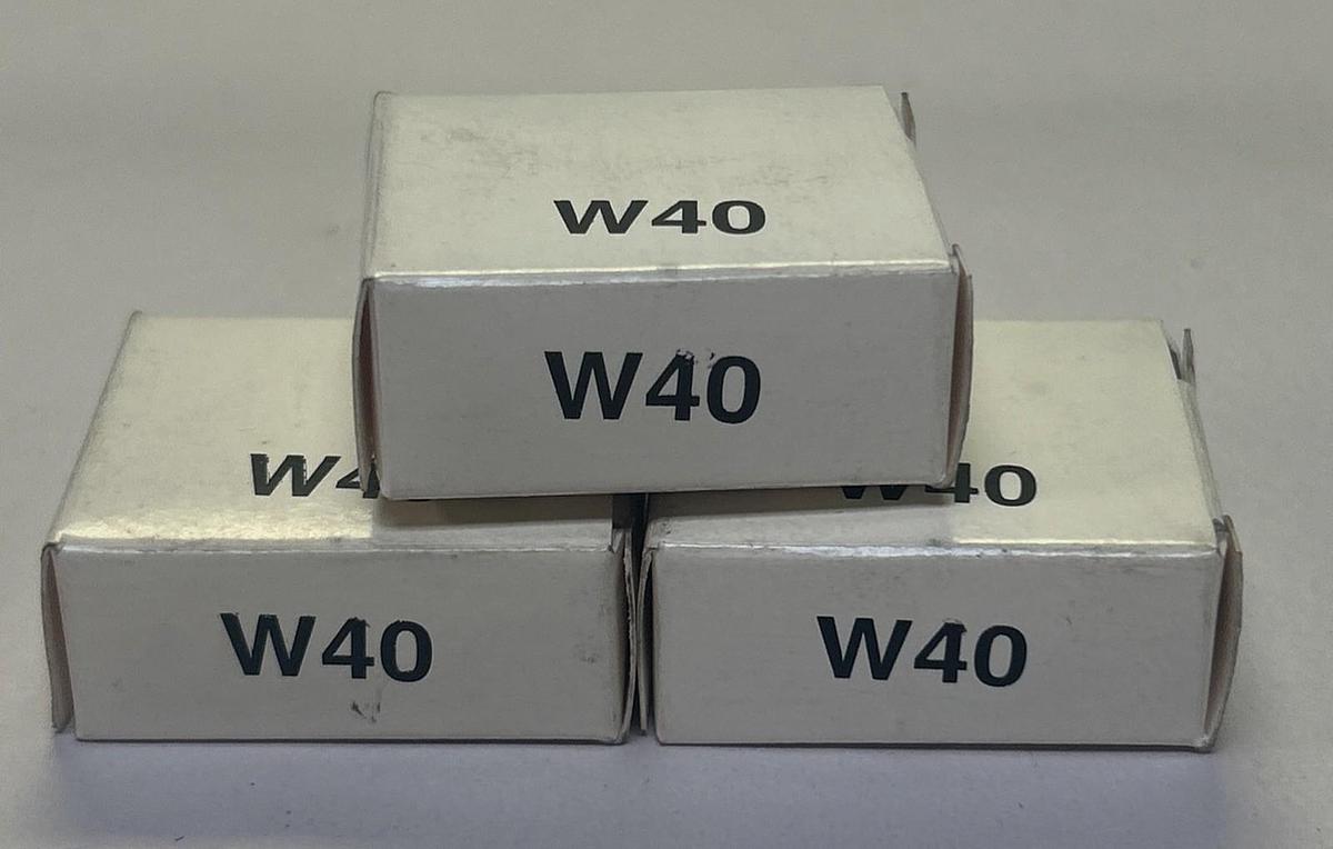 ALLEN BRADLEY,W40,OVERLOAD HEATER ELEMENT LOT OF 3 NOS
