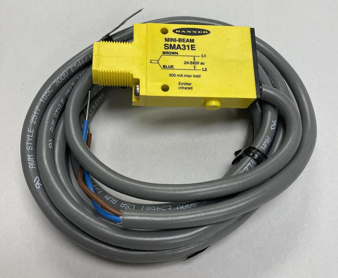 BANNER,SMA31E 26058,PHOTOELECTRIC EMITTER SENSOR