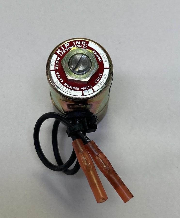 KIP INC,U341116,VALVE 7 WATT 120V NOS