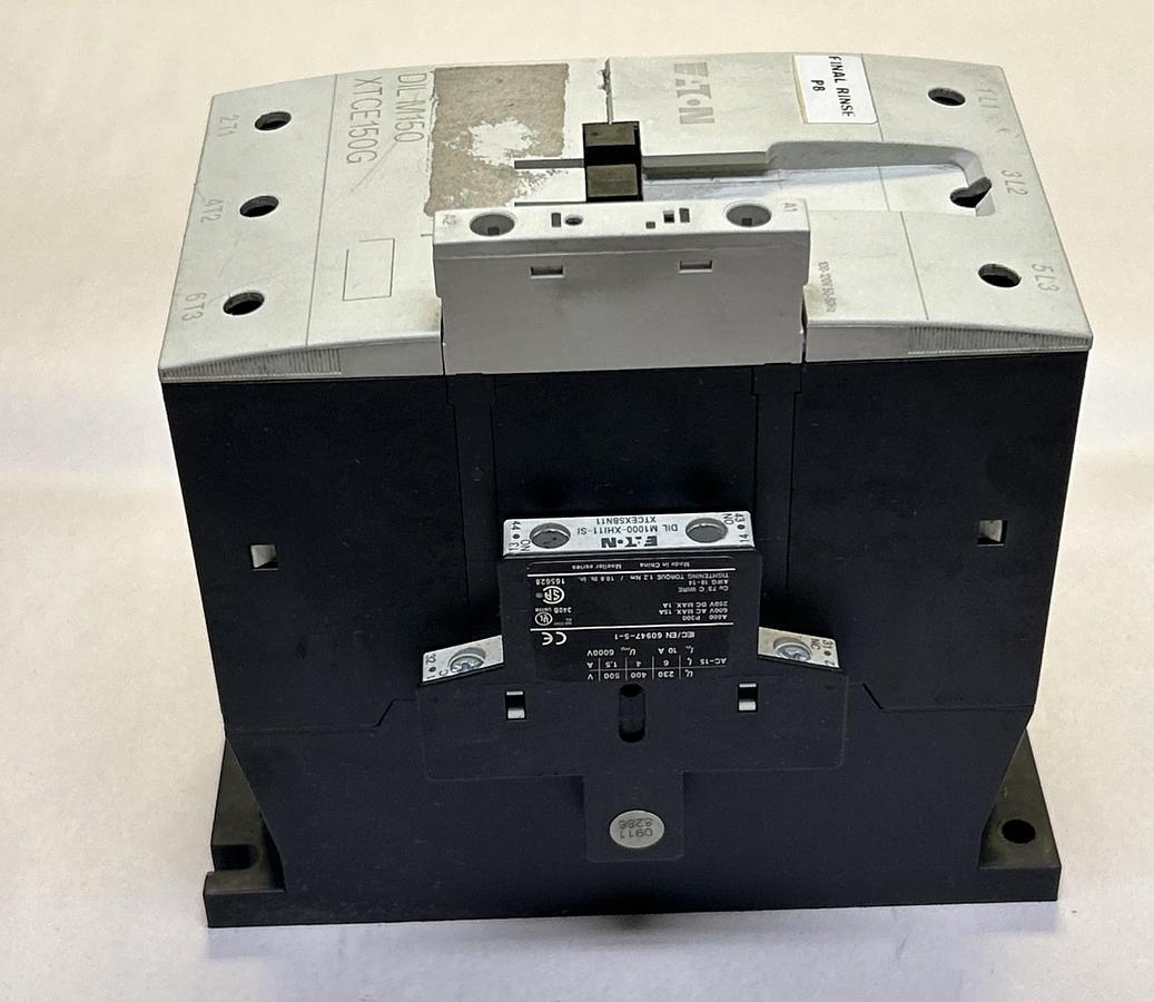 Used EATON,DILM150-XTCE150G,CONTACTOR 180A 600V
