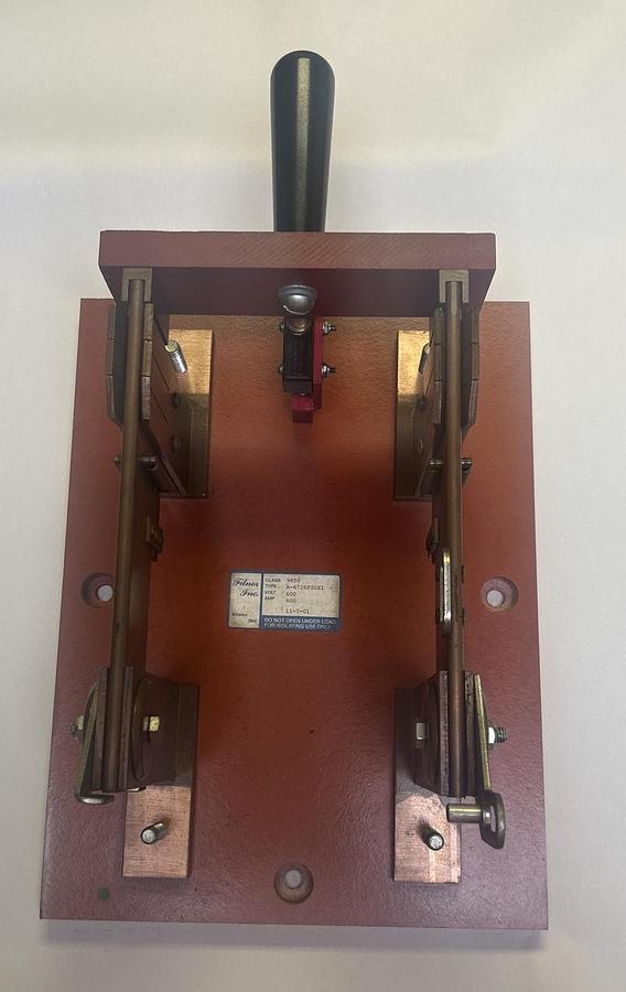 Used FILNOR INC,A-6726P2GX1,KNIFE SWITCH 600A 600V