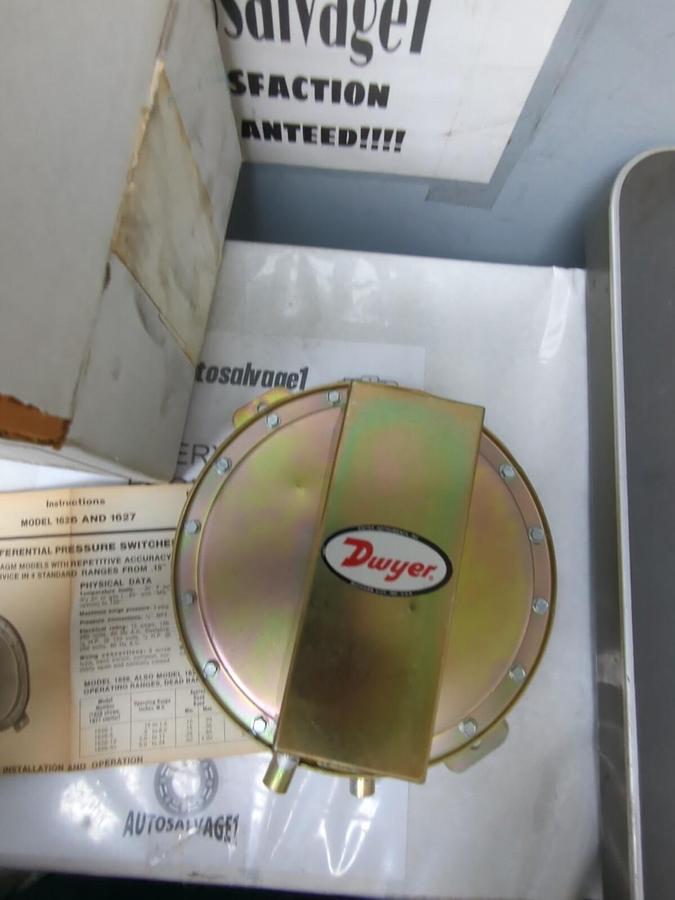 DWYER,1626-5,DIFFERENTIAL PRESSURE SWITCH NOS