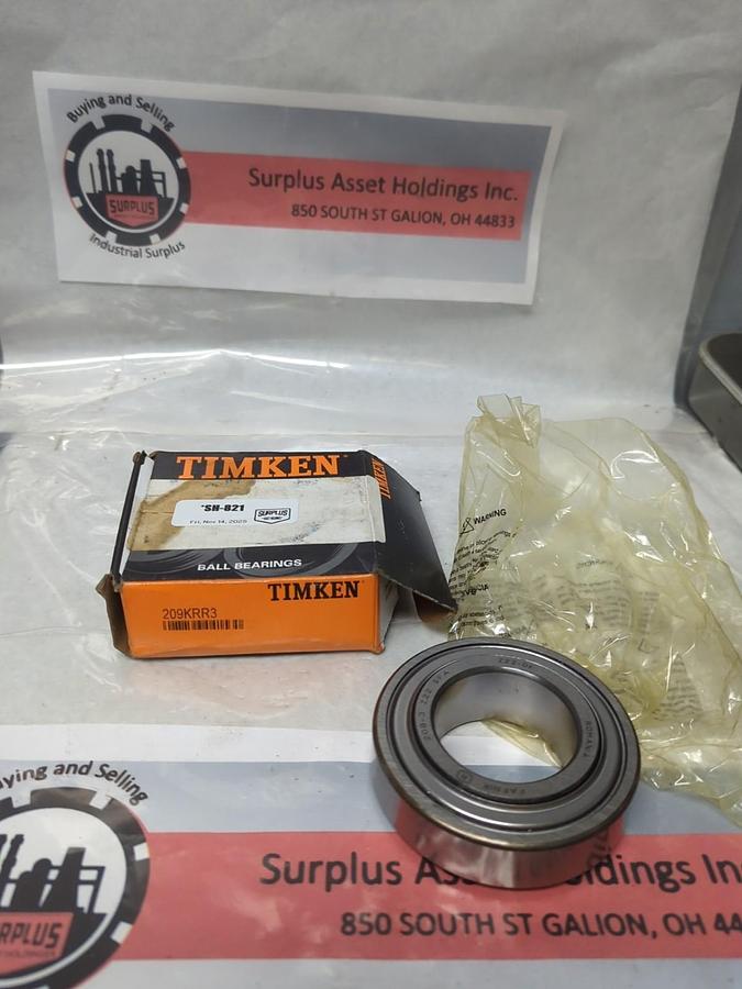 TIMKEN,209KRR3,ROLLER BEARING NOS