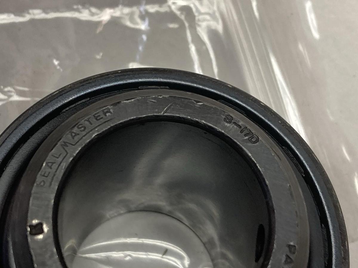 Used SealMaster,3-17D,Ball Insert Bearing 1-1/2 Inch Bore