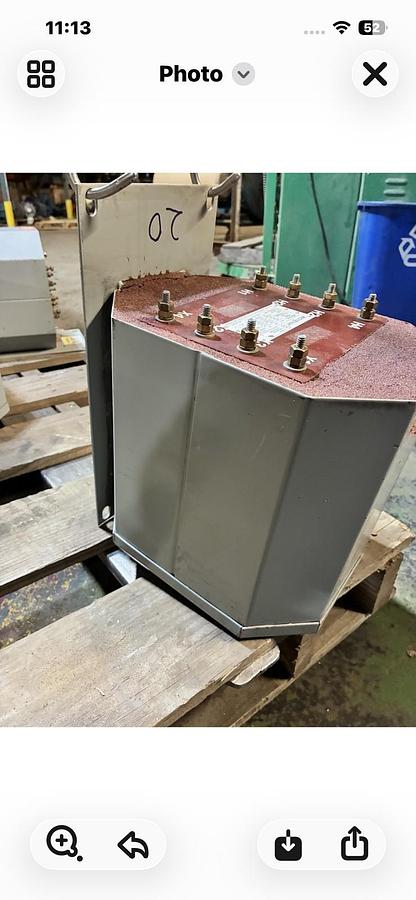 Used WESTINGHOUSE,TYPE AP,TRANSFORMER 256 Frame 5KVA HV 480/240V LV 240/120V 1PH