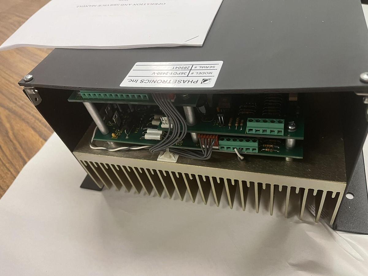 Used PHASETRONICS,36PD1-2045-V,POWER CONTROL 240V 50Amp