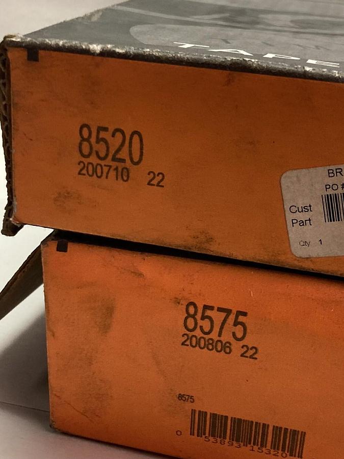 Timken,8520/8575,Tapered Roller Bearing Cone and Cup