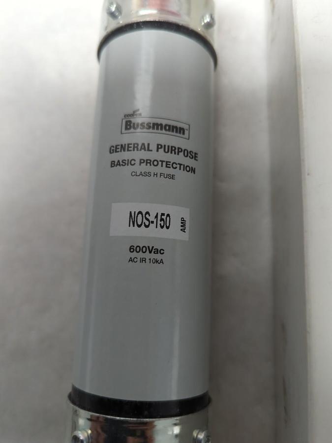 COOPER BUSSMANN,NOS-150,ONE-TIME 150 AMP FUSE NOS