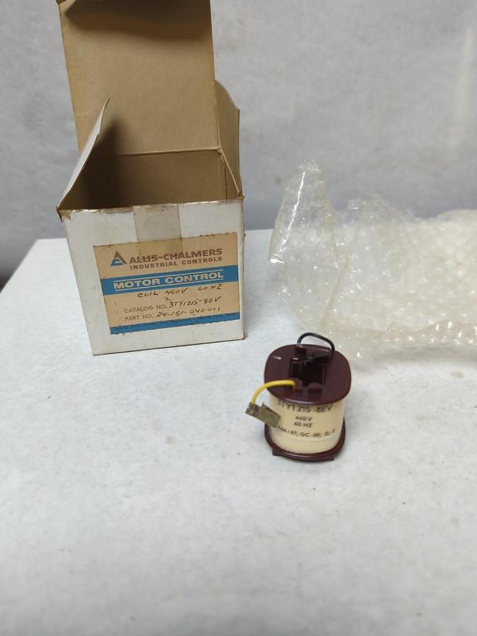 ALLIS CHAMBERS,3TY1215-8EV,COIL 460V 60HZ NOS