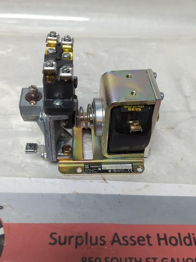 SQUARE D,9050H010E,PNEUMATIC TIMIMG RELAY SERIES A MISSING BOX NOS
