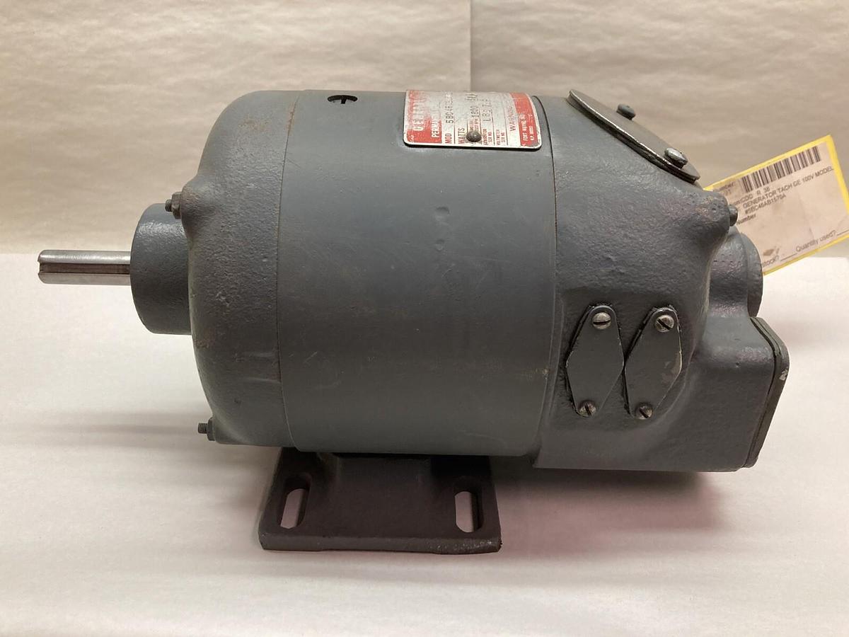 Used General Eelectric,5BC46AB1570B,Tachometer Generator 1800rpm 50V
